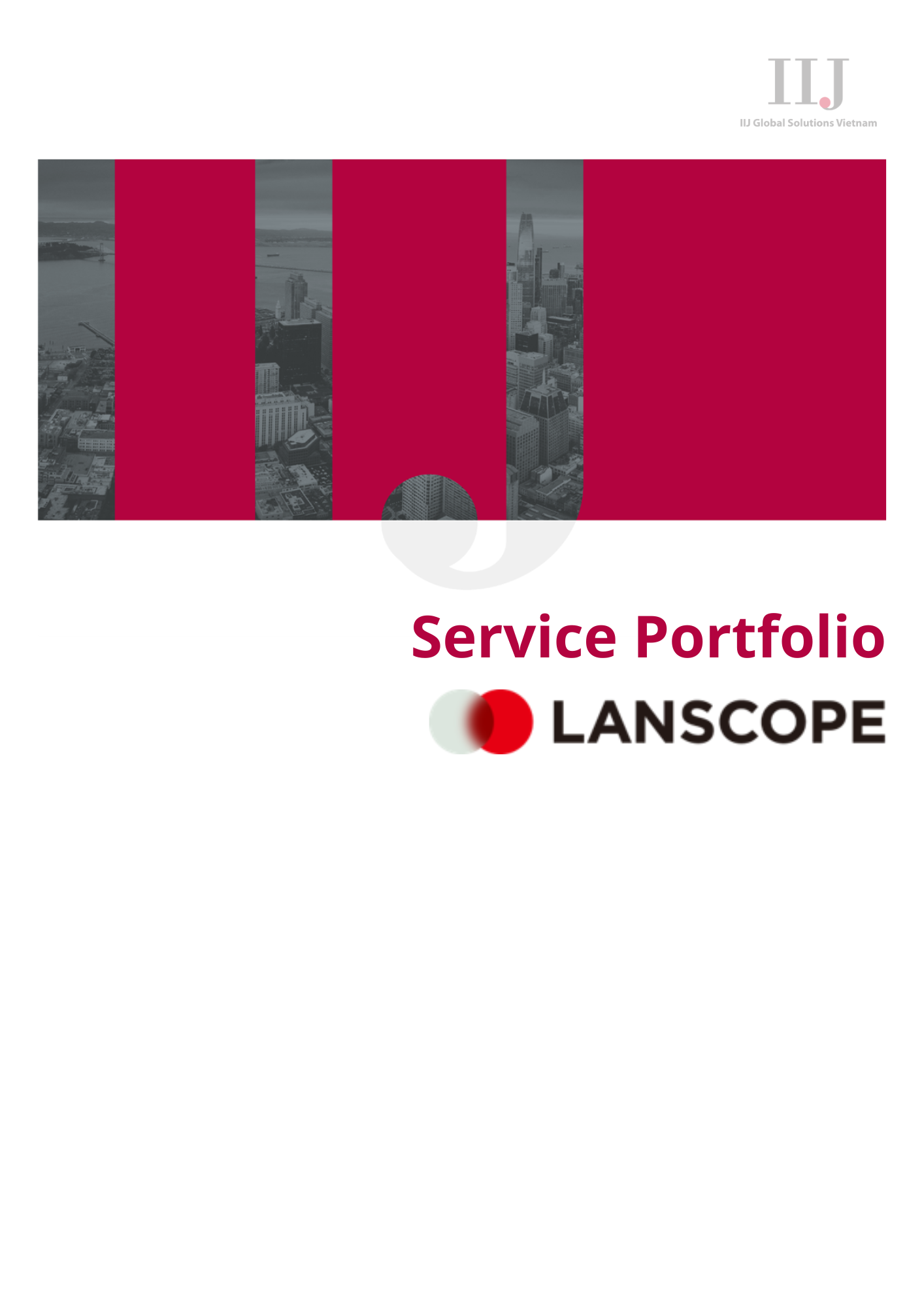 Lanscope l service portfolio iij global solutions vietnam